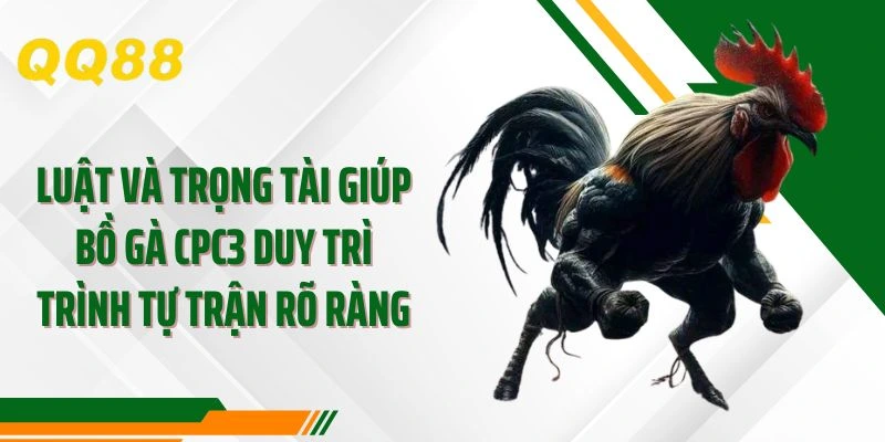 Luật và trọng tài giúp bồ gà CPC3 duy trì trình tự trận rõ ràng